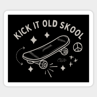 Kick It Old Skool Sticker